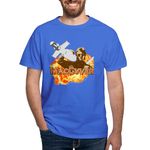 CafePress - Macgyver in Action - Classic Cotton T-Shirt