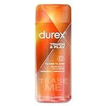Durex Sensual Massage & Play 2 in 1, Massage Gel and Personal Lubricant, Intimate Seductive Lube with Ylang Ylang extract, Water-based, 6.76 oz. (Packaging May Vary)
