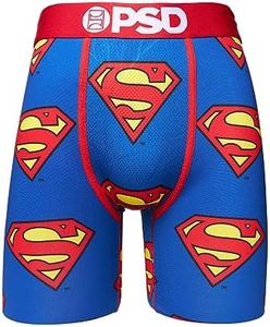 PSD Men's DC Comics Superman Print Boxer Briefs, Blue | Dc Superman, Medium