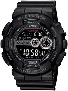 Casio G-Shock Digital Mens Black X-Large Watch GD-100-1B GD-100-1BDR