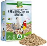 Small Pet Select 100% Natural Corn Cob Bedding for Pets Small Animal & Bird Cage Litter Safe for Hamsters, Guinea Pigs & More -6lb