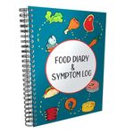 Food Diary and Symptom Log - Track How Your Diet Affects Your Symptoms | for IBS, Allergies, Intolerance, Crohn’s/IBD | A5 (5.8” x 8.3”) Spiral Bound