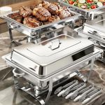 4 Pack Chafing Dishes for Buffet 9Q