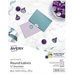 Avery Printable Round Labels with S