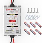 Sponiwelly Soft Start Kit for Rv Air Conditioner, Display Real-time Power, Easily Start an AC and Other Appliances on RV Power, for Camper Air Conditioner, Include RV AC Soft Start Kit, RV30A, Silver