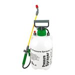 Garden Multi Purpose Pressure Sprayer Car Fence Sprayer Cleaner Garden Weeding Ideal with Weed killer, Pesticides, Herbicides, Insecticides, Fungicides - Water Pump Sprayer (5 Litre)