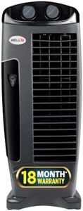 IBELL DELUXE High Speed Tower Fan, 25-foot Air Delivery, Low Power Consumption, 4-way Air Flow (Grey)