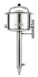 Witeg Water Distillation Unit | Double Element Stainless Steel Water Distiller for Laboratory Use| Capacity 10 Liter | Water Distillation For Research Lab |
