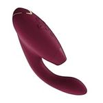 Womanizer Duo 1 Clitoral Sucking Vibrator for Women - Vibrating Adult Sex Toy - Clitoral & G-spot Stimulation - Smart Silence - Rabbit Vibrator with 12 Intensity Levels - Gifts for Women - Bordeaux