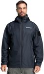 Baerskin Heavy-Storm Rain Jacket 2.0 – 20,000mm Waterproof Packable Rain Shell, PFAS-Free Breathable Tactical Hiking Jacket, 3-in-1 Hoodie Compatible, Men’s Outerwear