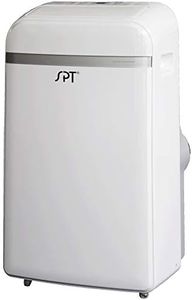 SPT WA-S1005H 13,500BTU Portable Air Conditioner – Cooling & Heating (SACC: 10,000BTU), with Cooling, Heating, Dehumidifying, Fan, White, Remote Control, 24-hr Timer, 18.39"W x 15.63"D x 30.12"H