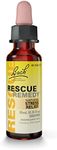 Bach RESCUE REMEDY Dropper 10mL, Natural Stress Relief, Homeopathic Flower Essence, Vegan, Gluten & Sugar-Free, Non-Habit Forming