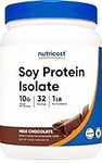 Nutricost Soy Protein Powder, 1 LB 