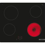 Bosch Home & Kitchen Appliances Bosch PKE61RAA8B Electric hob, 60 cm, Black, Serie 2, Built in