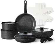 CAROTE 17pcs Pots and Pans Set Deta