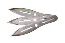 Smith & Wesson SWTK10CP Three 10in Stainless Steel Throwing Knives Set with Nylon Belt Sheath