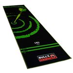 Carpet Mat 140 Green, Dart Rug with Non-Slip Rubber Backing, Environmentally Friendly Tournament Dart Mat with Official Distance from Dartboard 237 cm x 80 cm, Optimal Protection for Darts and Tips