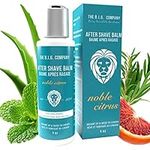 Aftershave for Men - Post Shave Balm is Alcohol Free - Soothes - Cools - Moisturizes Skin After Shave - This Aftershave Lotion Doubles as 24h Hydrating Mens Moisturizer - Noble Citrus - The B.I.G. Company