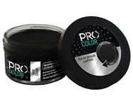 PRO Shoe Cream Polish for Smooth Leather Shoes I Consists of Natural Carnauba Wax & Bees Wax I 50 ML Black