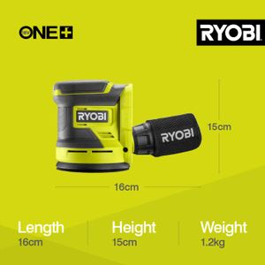 ONE+ 18V Cordless Orbit Sander – Battery Powered Handheld Tool