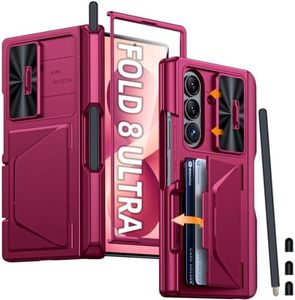 BSNRM for Samsung Galaxy Z Fold 8 Ultra Case Wallet, Screen Protector,S-Pen