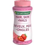Nature’s Bounty Hair, Skin, Nails Gummies with Biotin, 80 Gummies