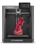 FLASHFORGE Adventurer 5M 3D Printer, 600mm/s Max High-Speed 3D Printers with Auto Leveling, Core XY Structure, Vibration Compensation and Out-of-The-Box, Large Printing Size 220 * 220 * 220mm