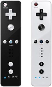 ADHLEK Wii Controller 2 Pack,Wii Remote Controller for Nintendo Wii with Silicone Case and Wrist Strap