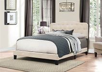 Hillsdale Furniture Nicole Bed in One, Full, Linen