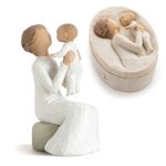 Willow Tree Grandmother Figure Plus Grandmother Keepsake Box, Sculpted Hand-Painted 2