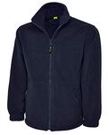 Ladies Full Zip Classic Fleece Jackets Sizes 8 to 30 by MIG - Suitable for Work & Leisure (14 / M - Medium, Navy Blue)