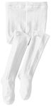 Jefferies Socks Seamless Organic Cotton Tights (10-14 Years, White)