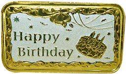 LVA CREATIONS 10 grams pure silver coin happy birthday gift silver coin Bis Hallmark 999 fine silver 10 gm BIRTHDAY Coin bar for gift in happy birthday gift & happy anniversary gift coin festive gift pack. gift for wife birthday special