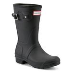 Hunter Original Short, Women's Wellington Boots, Black (Black), 5 UK (38 EU)