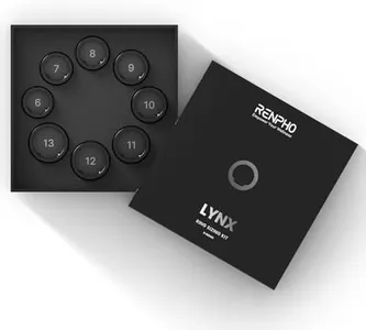 RENPHO Ring Sizing Kit for Lynx Smart Ring, Find Your Size with Measurement Tool Set, 6-13 Sample Ring Sizer