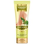 Vaadi Herbals Foot Scrub with Fenugreek and Lemongrass Oil, 110g