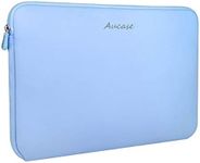 Aucase Laptop Case Sleeve 13.3 14 Inch, Thickest Lightest Water Resistant Neoprene Protective Laptop Bag for Men and Women, Compatible with MacBook Pro 14''/ 15.3''/ Air 15'' M3 M2, Chromebook