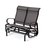 Havana Single Charcoal Glider Seat (Twin, Charcoal)