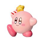 Kirby Anime Doll Toy Game Mini Car Antenna Decoration Motorcycle Car Top External Antenna Ball Modification Decoration Doll Vertical Rod Shape Antenna Universal Mini (H)