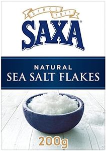 Saxa Natural Sea Salt Flakes Flavour for Cooking Saxa Seasoning Saxa Spice All Purpose Seasoning 200g