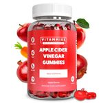 Vitammies Apple Cider Vinegar Gummies | Raw, Unfiltered ACV with “The Mother” 1000mg per 2 Gummies | Vitamin B9 | Vitamin B12 | Gluten-Free | Non-GMO | Vegan | 60 Count | Alternative to ACV Capsules