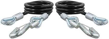 Curt 80176 Safety Cable Assembly with Hooks