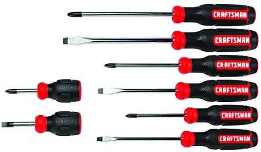 CRAFTSMAN Screwdriver Set, Assorted, 8-Piece (CMHT65075)