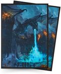 Arcane Fortress MTG Card Sleeves – 100 Count | Ultra-Durable Matte Art Card Sleeves for Intense Shuffling | Premium Fit for Magic: The Gathering Cards | Standard Size Wear-Resistant MTG Sleeve