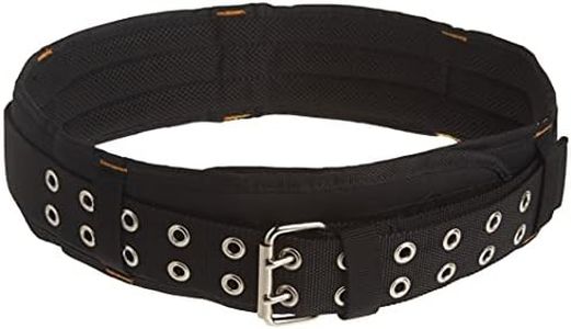 Custom Leathercraft 5623 Padded Comfort Belt, 3 Inch Wide