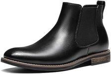 Bruno Marc Men's Chelsea Boots Dress Ankle Slip On Boots,BLACK,Size 12,URBAN-06-1