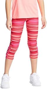 C9 Champion Girls' Performance Capri Leggings, Pink, M