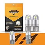 Auxbeam 194 LED Bulbs White, T10 LED Bulbs 6000K 2 PCS, 3030 Chipsets T10 W5W 168 2825 LED Replacement Bulbs for License Plate Side Marker Lights, Map Door Courtesy Dashboard Reading Lights