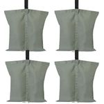 ABCCANOPY Canopy Weights 112 LBS Gazebo Tent Sand Bags,4pcs-Pack (Gray)