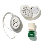 VERSAINSECT Scent-Infused Meditative Fidget Stones 2-Pack & Essential Oil Set, Portable Essential Oil Diffuser with Individual Walk in The Woods: Energy Essential Oil Blend 7.5 ML Included